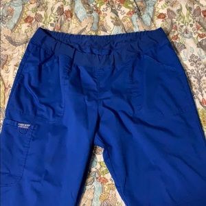 Cherokee workwear scrub pants, elastic waist XL